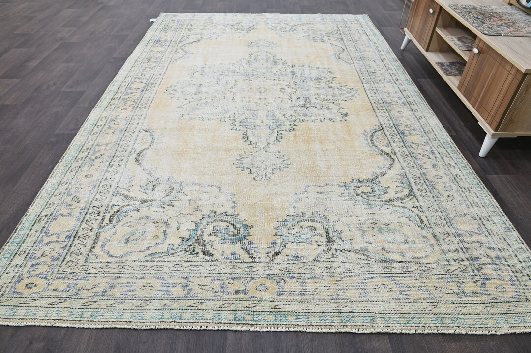 Turkish Rug Vintage Rug Oversize Rug Antique Rug 78x120 Etsy
