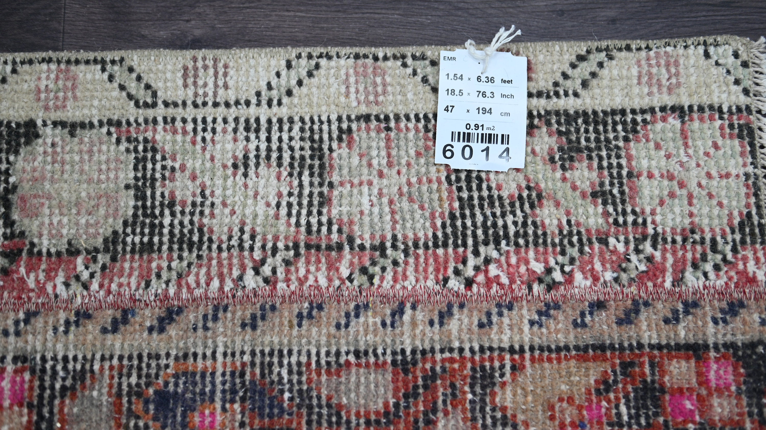 2x6 Vintage Runner Rug2x6 Turkish Vintage Wool Runner2x6 Etsy