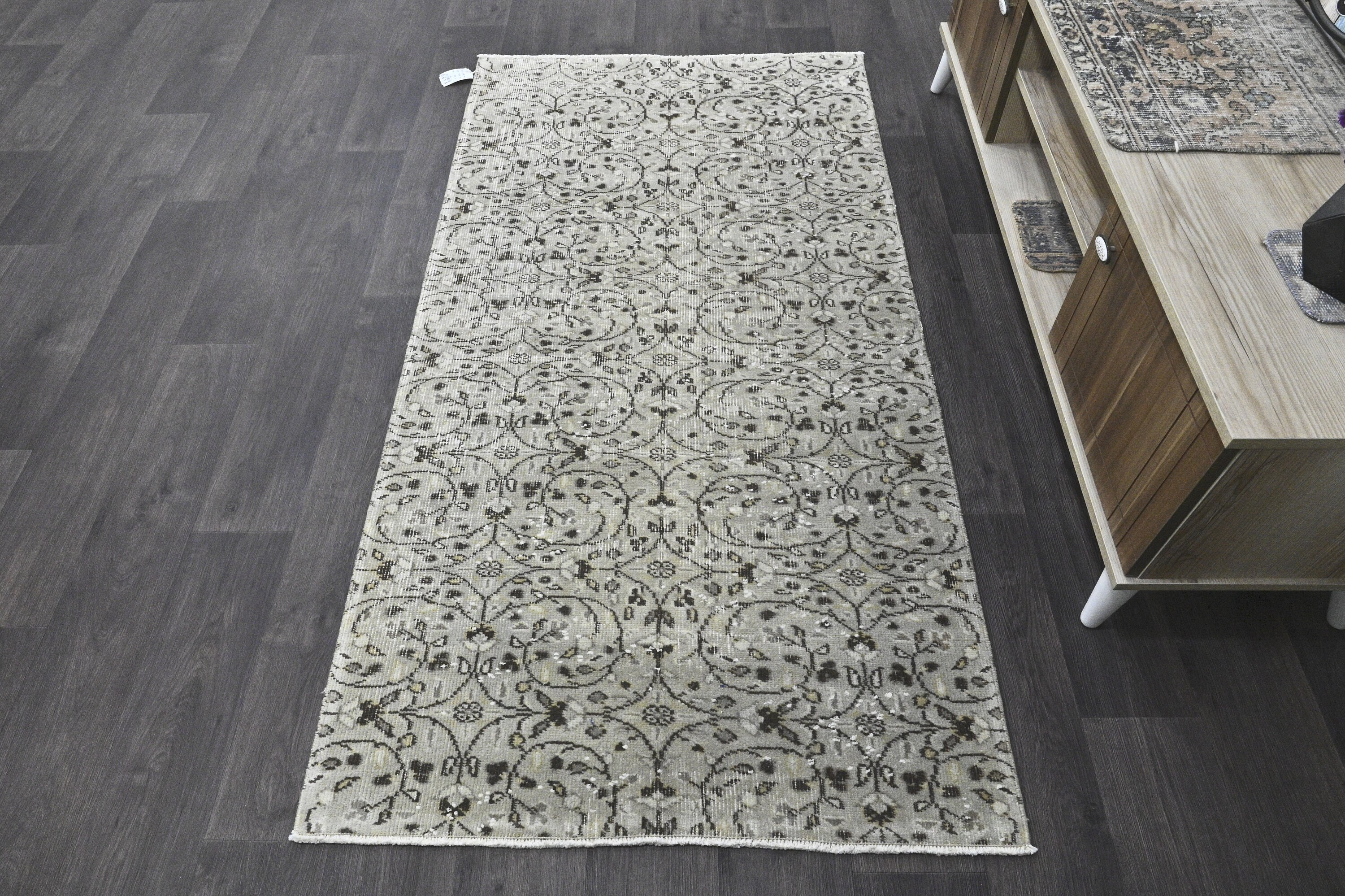 3x6 Rug,3x6 TURKISH VINTAGE Rug,vintage rug,3x6 Area Rug,3x6 Soft Rug,Handmade Wool Rug,Farmhouse Rug,3x6 turkish rug,3x6 wool rug,6614