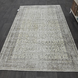 5x8 Rug,5x8 Turkish Rug,5x8 Ousak rug,5x8 Vintage Carpet rug,Wool rug,Carpet,5x8 Area Rug,,5x8 Antique Rug,Turkish Rug,Decorative Carpet