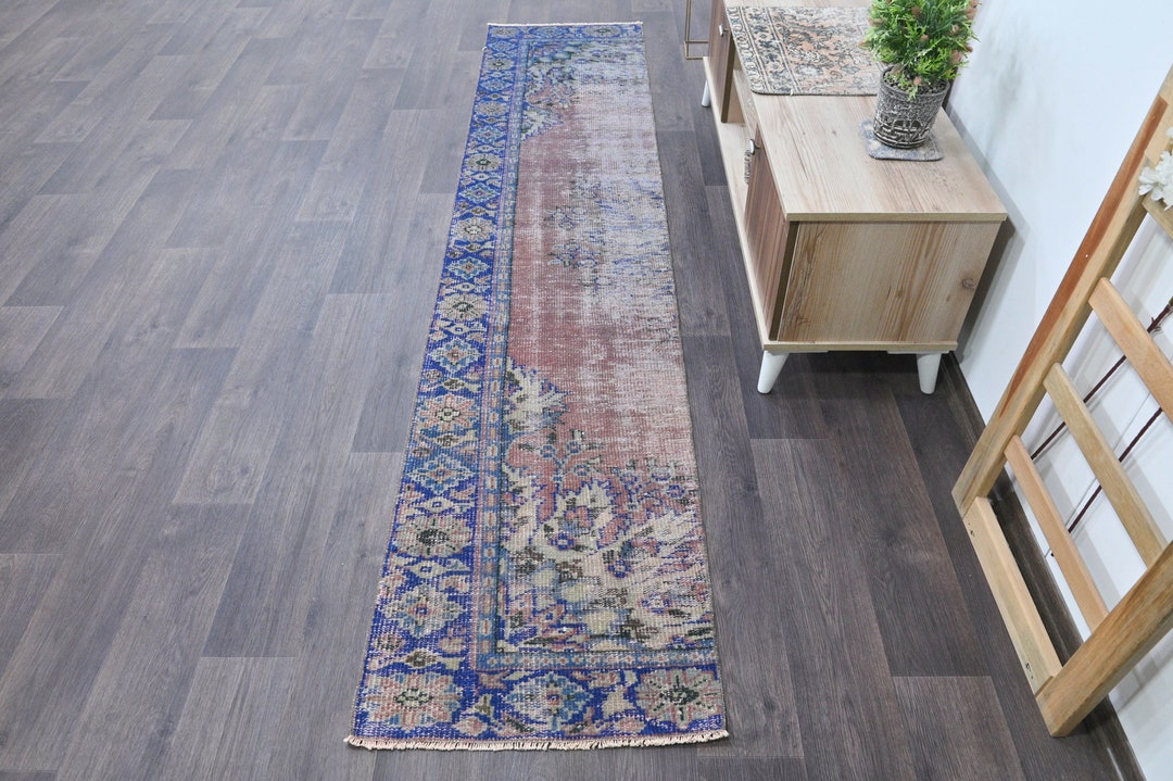 2x9 Narrow Runner, 2x9 Kitchen Rug, Turkısh Runner Rug, 2x9 Oushak Rug ...