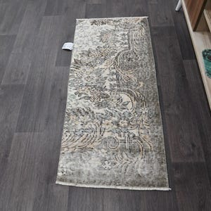 60x120 Türkischer Teppich Vintage Teppich, Anatolischer Teppich, Anatolischer Oushak Teppich, Anatolischer Teppich, 50x130 cm