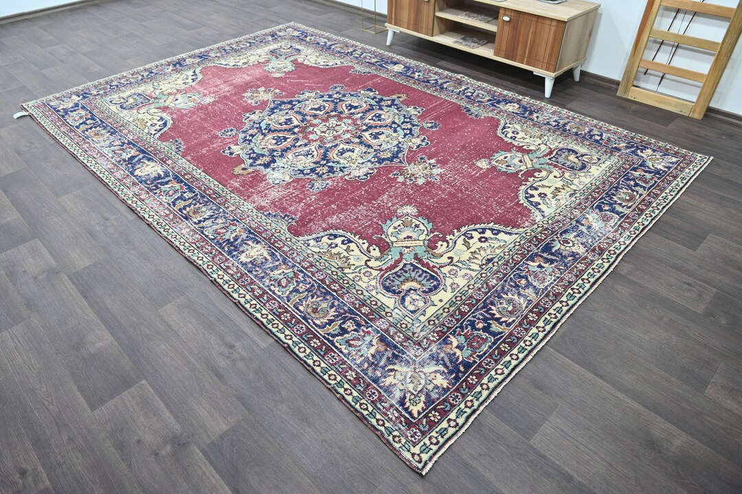 Turkey Rug, 7x11 Rug, Neutral Rug, 7x11 Pastel Rug, 7x11 Turkish Rug ...