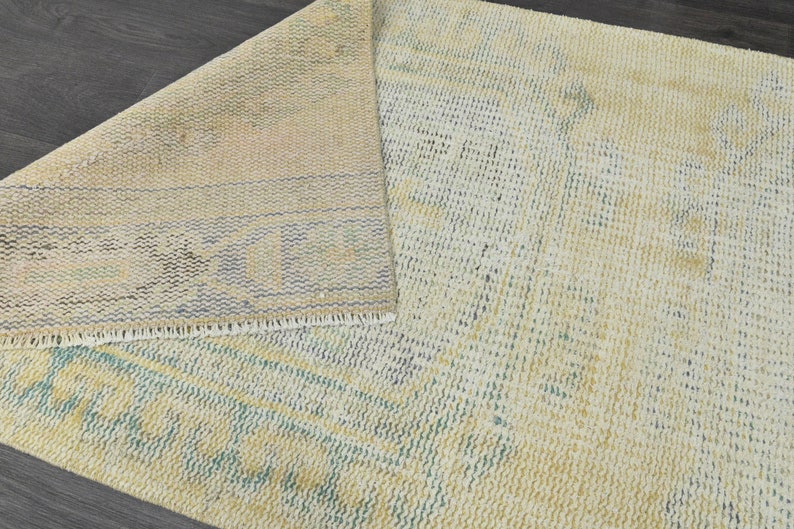 Runner Rug, Turkish Runner, Turkish Rug, Oushak Rug, 2'5x11'7 Feet