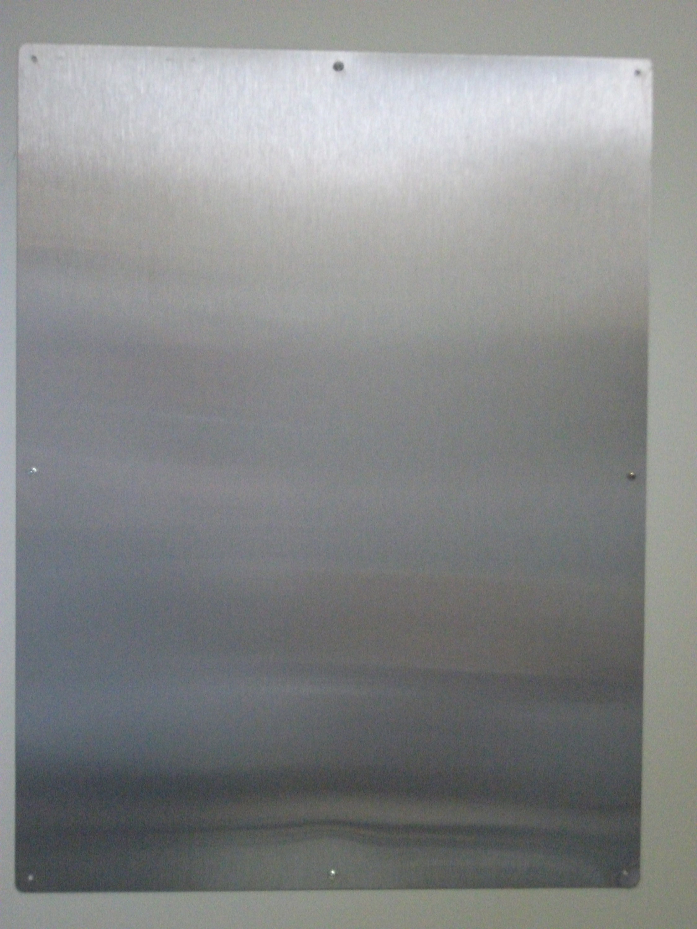 Panel de acero inoxidable cepillado de 18 x 24 Etsy