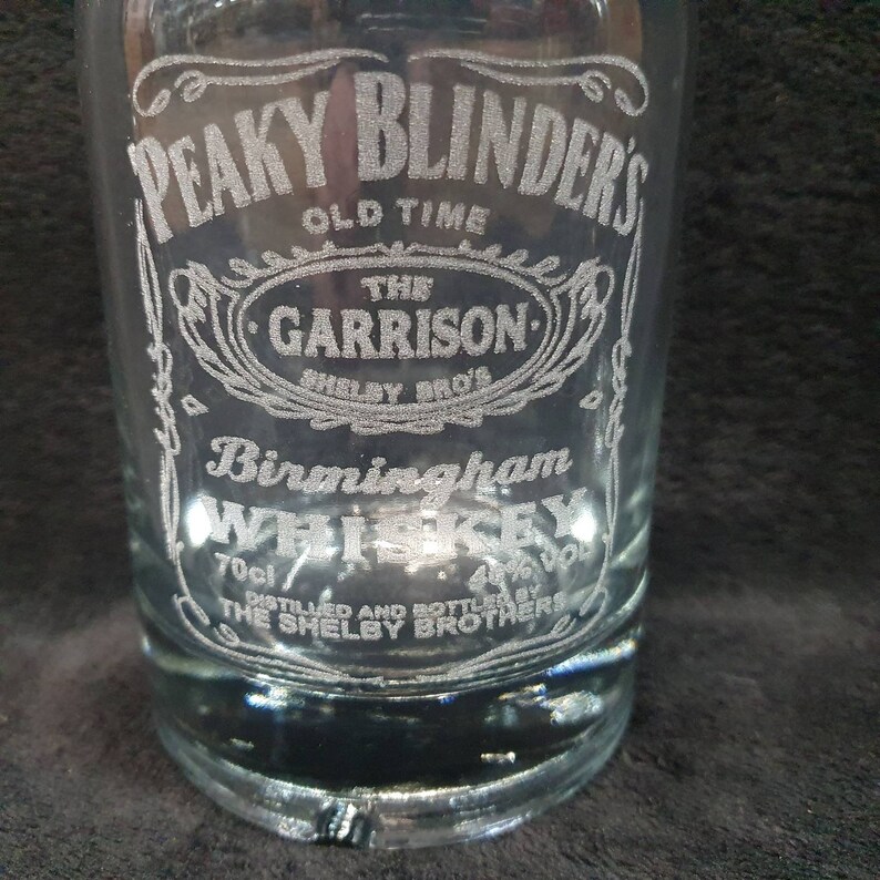 Peaky Blinders Whisky Decanter Gift Box Set for 2 Can Be Etsy UK