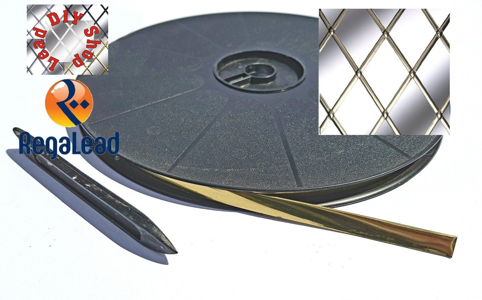 Brass Self Adhesive Lead Strip Window Lead Glass Crafts Bottle Etsy UK