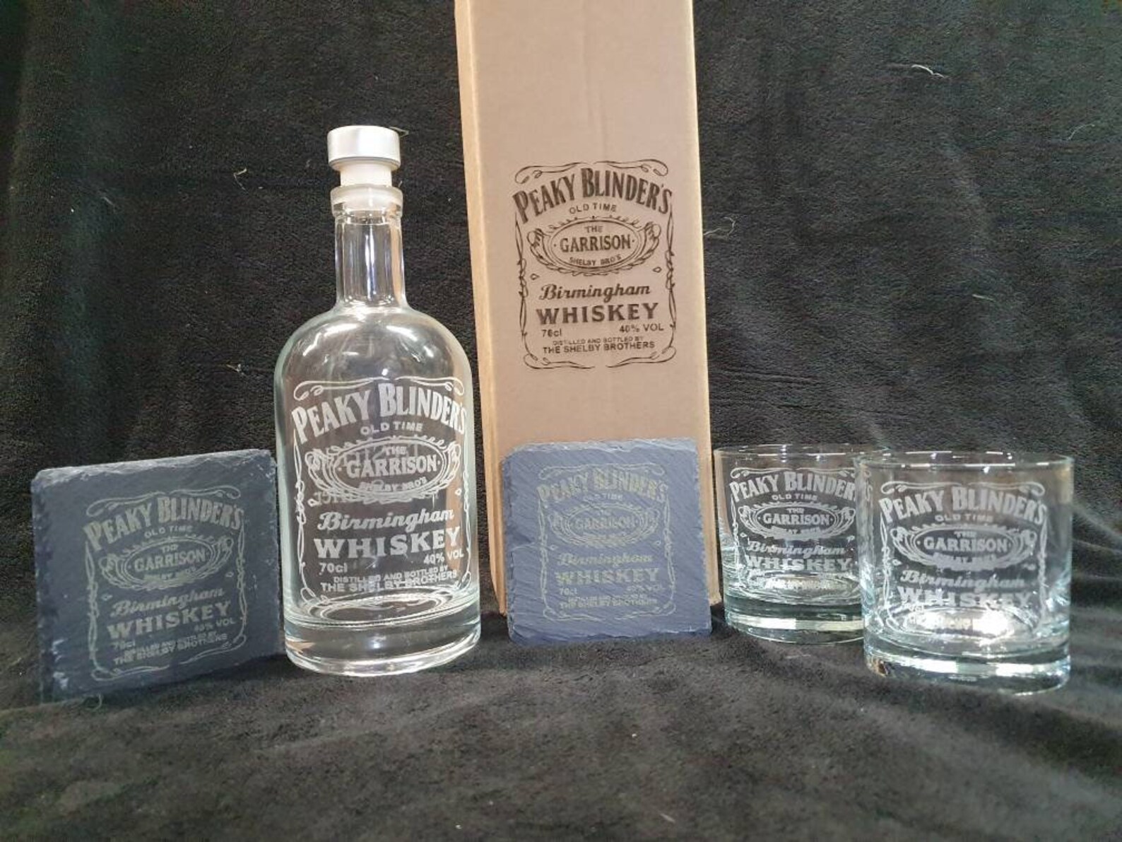 Peaky Blinders Whisky Decanter Gift Box Set for 2 Can Be Etsy