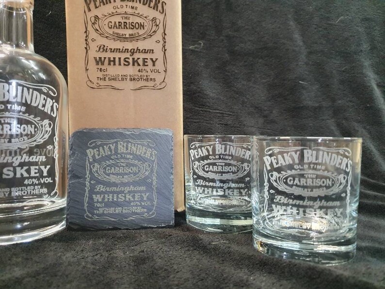 Peaky Blinders Whisky Decanter Gift Box Set for 2 Can Be Etsy