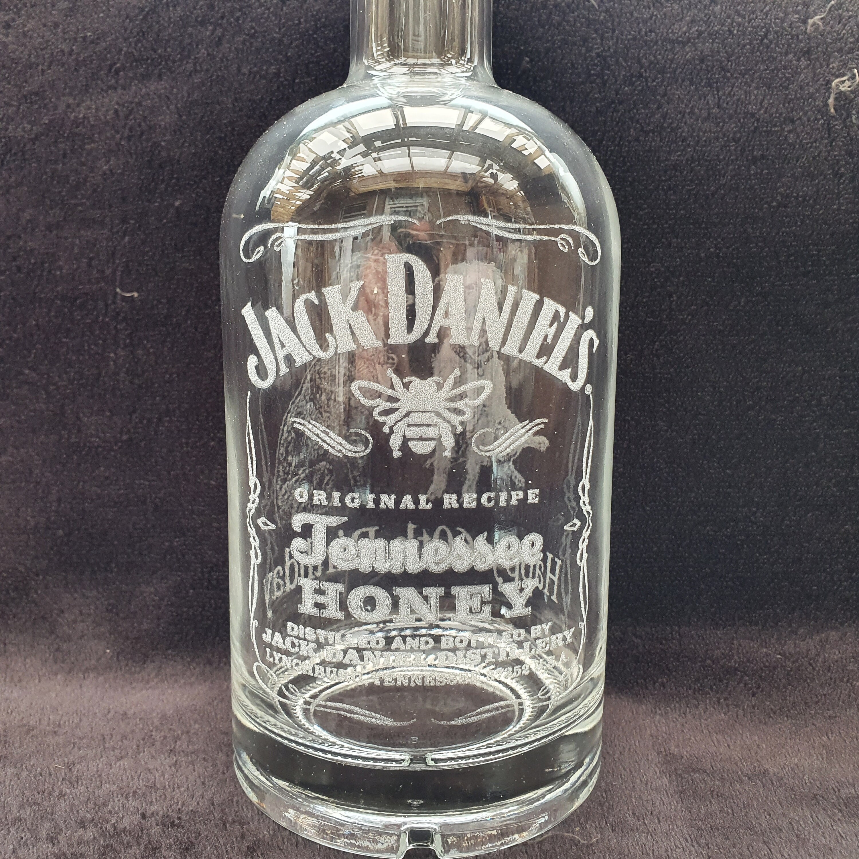 JD Honey decanter gift box set can be personalised present Etsy