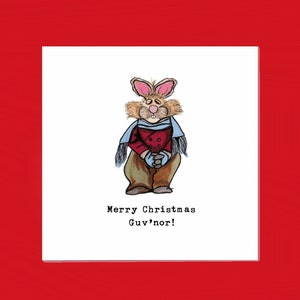 Bean Bunny Christmas Card • Muppet Christmas Carol
