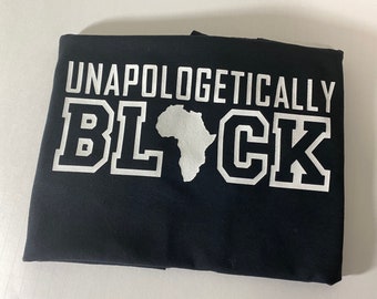 Camiseta sin disculpas negra/del mes de la historia negra