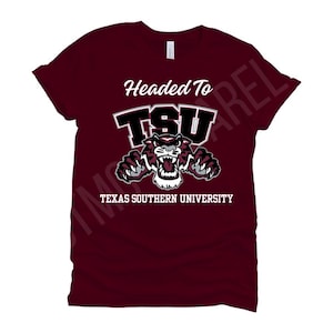 Headed To TSU  | Future Texas Southern University HBCU Unisex T-shirt