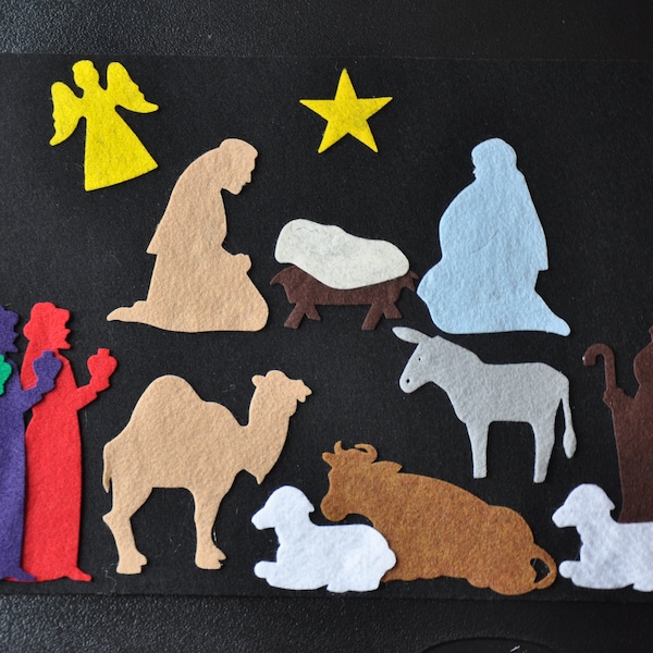 Felt Nativity Set