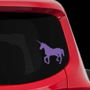 Unicorn Car Decal Laptop Decal Window Decal Af D1089 Etsy