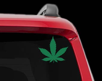 YetiTumblerWater BottleHomeLaptopComputerTruckCar Bumper Sticker Decal Marijuana Decal Di Cut Decal