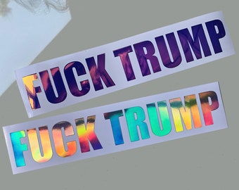 or laptop Dump Trump decal window Anti-trump funny political vinyl sticker for car truck