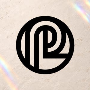Pretty Lights Circle Logo Decal
