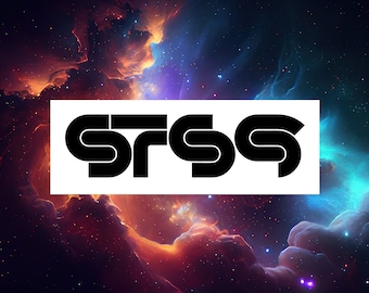 STS9 - Naklejka samochodowa winylowa EDM dj Laptop Mac Telefon iPhone Naklejka na zderzak Okno