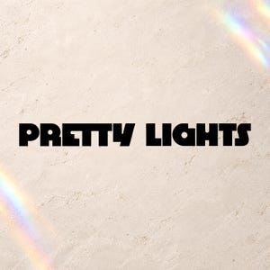 Pretty Lights New Logo Decal