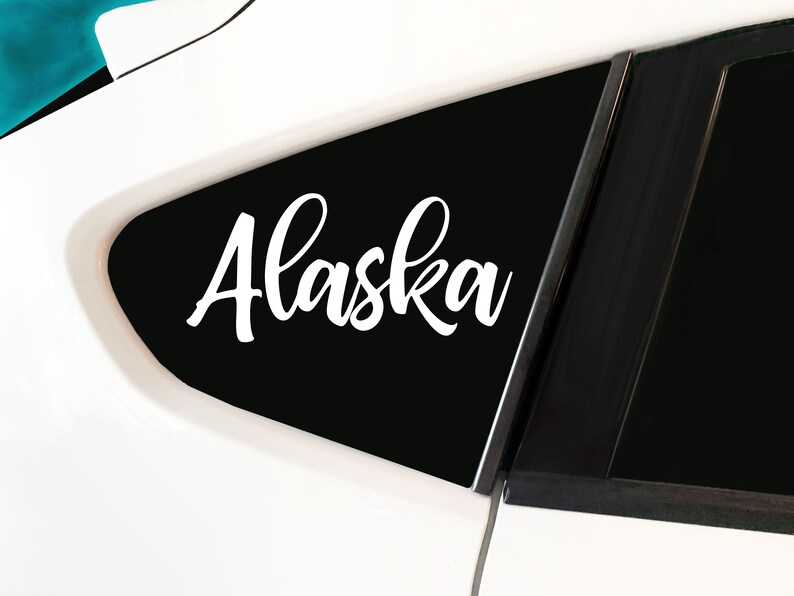 Alaska State Decal | Native State Sticker | Home State Decal | the Last ...