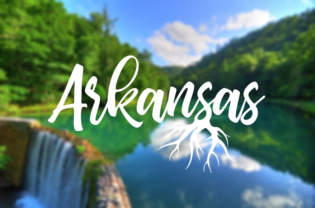 Arkansas Native Sticker Arkansas Roots State Decal | Native State Sticker | Home State Decal ...