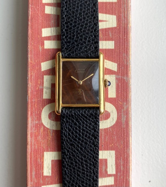 Vintage Cartier Tank Louis 18k Gold Watch -  Norway
