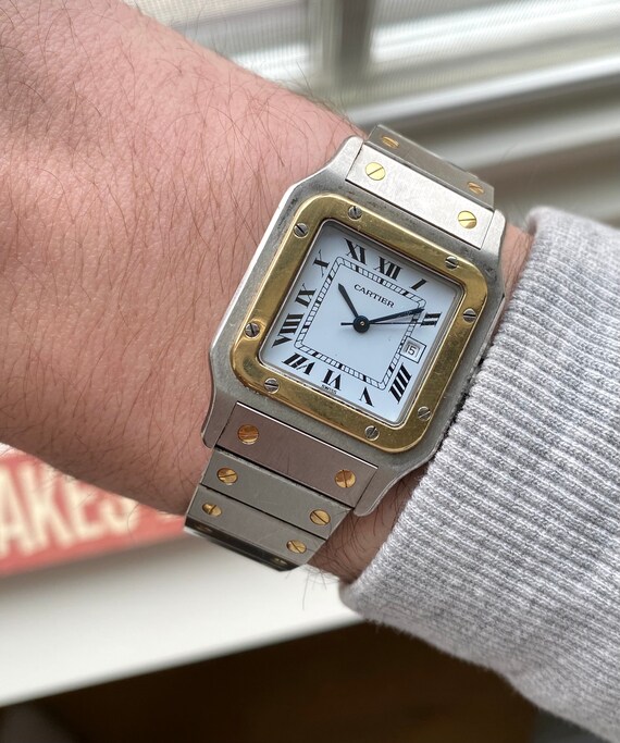 Cartier Santos 80s Automatic 2961 Two 