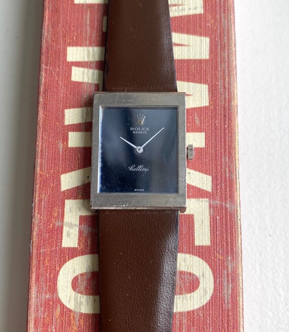Vintage Rolex Cellini 70s 18K White 