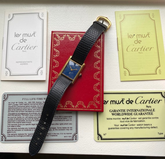 Vintage Cartier Tank Ladies Manual Wind 