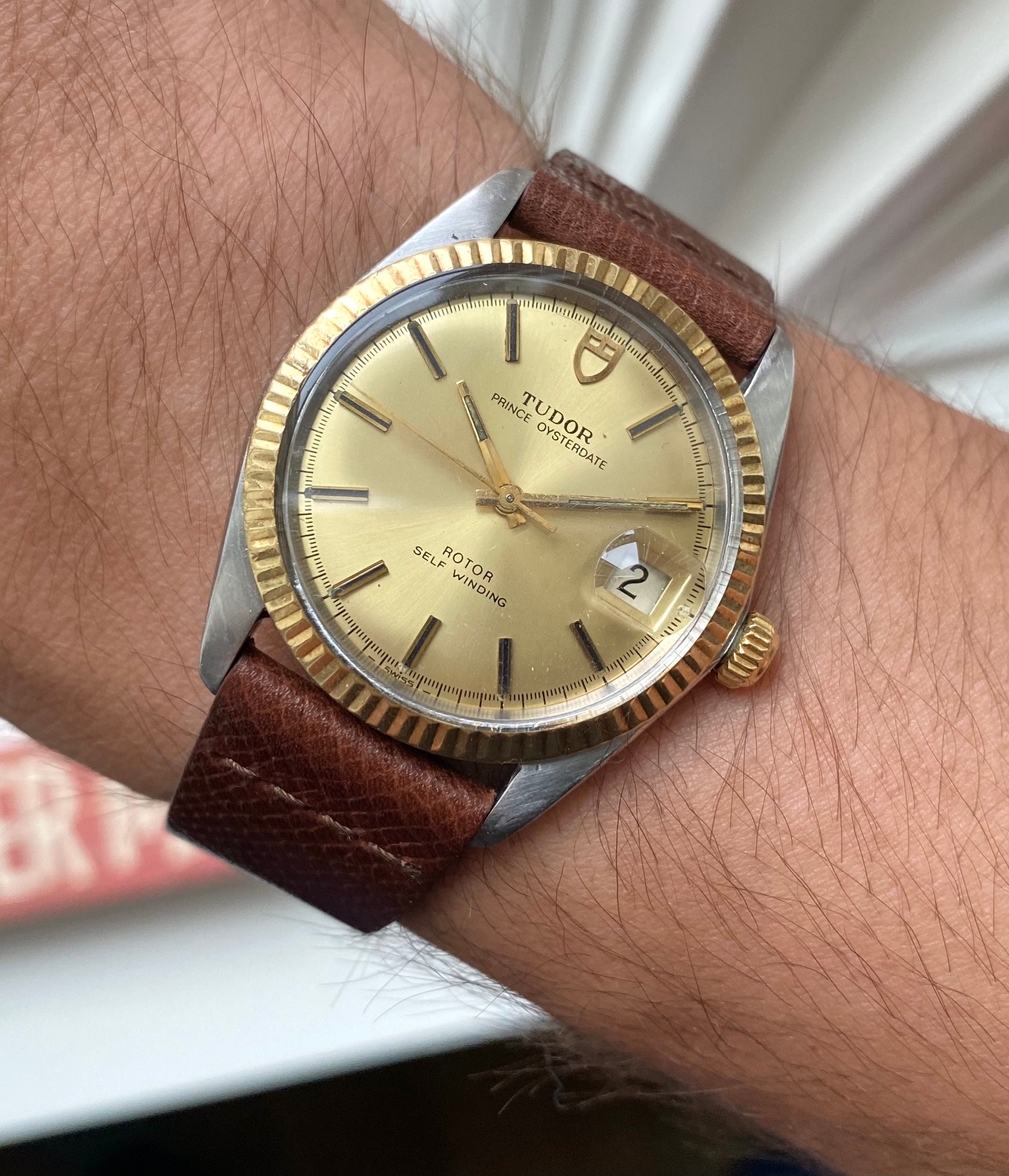 Vintage Tudor Prince Oysterdate 