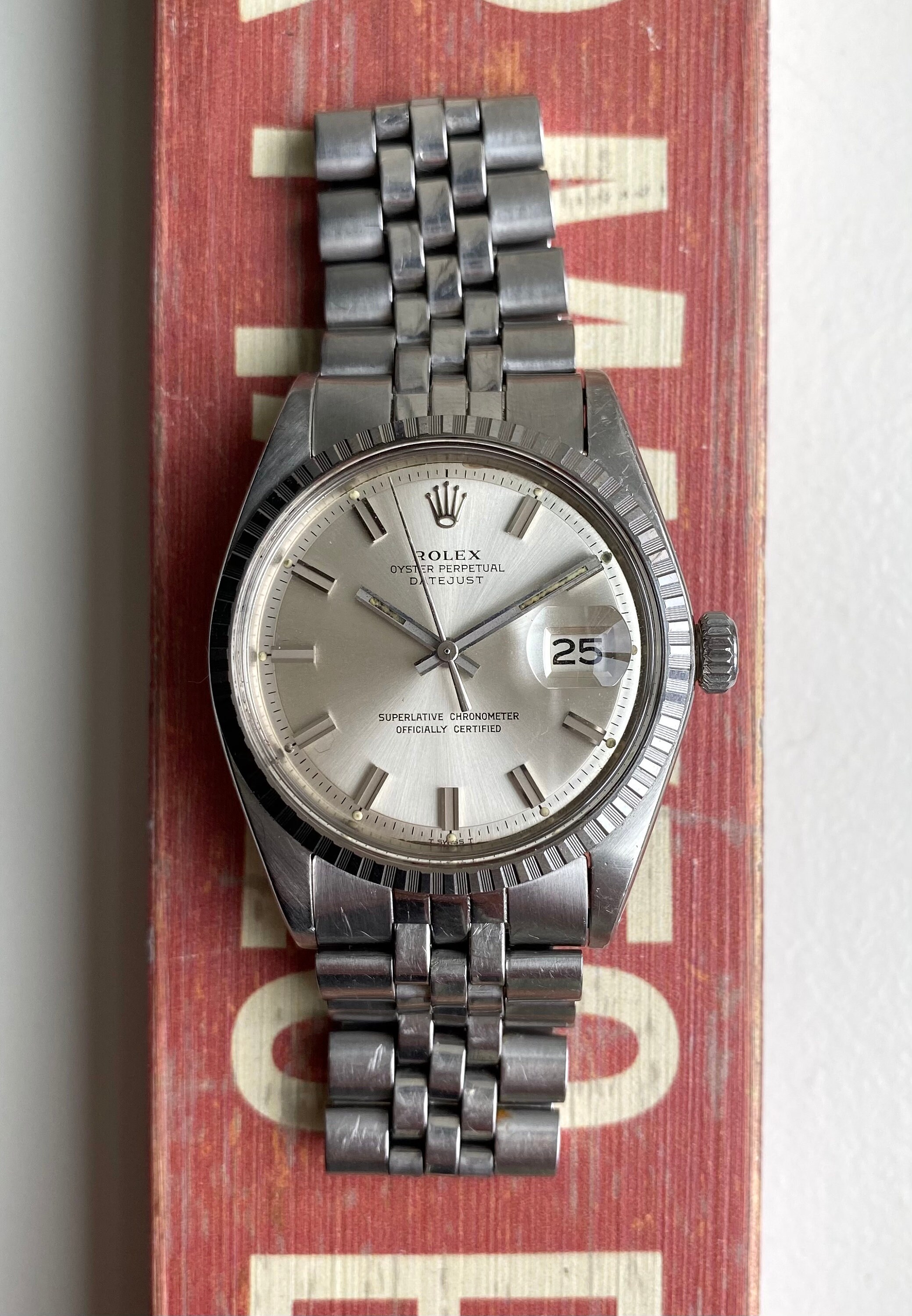 Vintage Rolex Datejust Automático 36mm plata Etsy