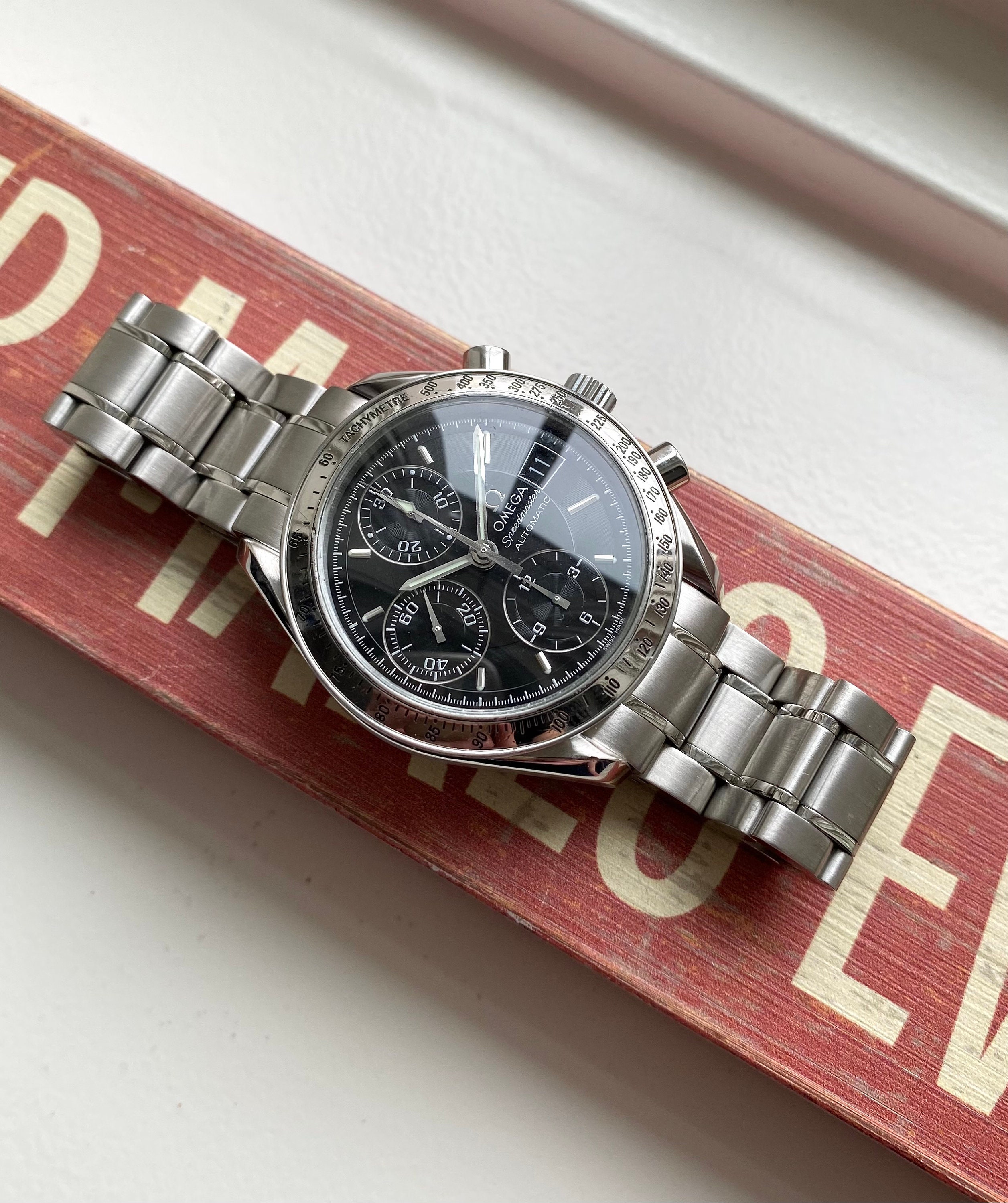 Omega Speedmaster Date Ref 3513.50 90s Automatic Chronograph | Etsy
