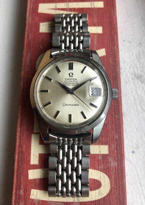 Vintage Omega Seamaster Chronometer Certified Automatic W/ BOR - Etsy