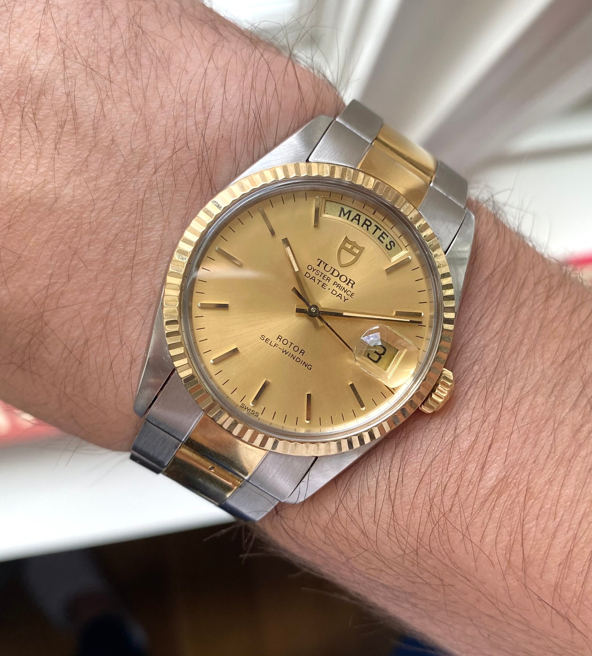 Tudor Oyster Prince Dateday 80s 