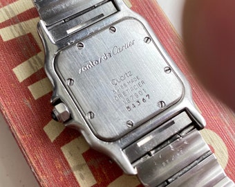 Vintage Cartier Santos 80s Two Tone 