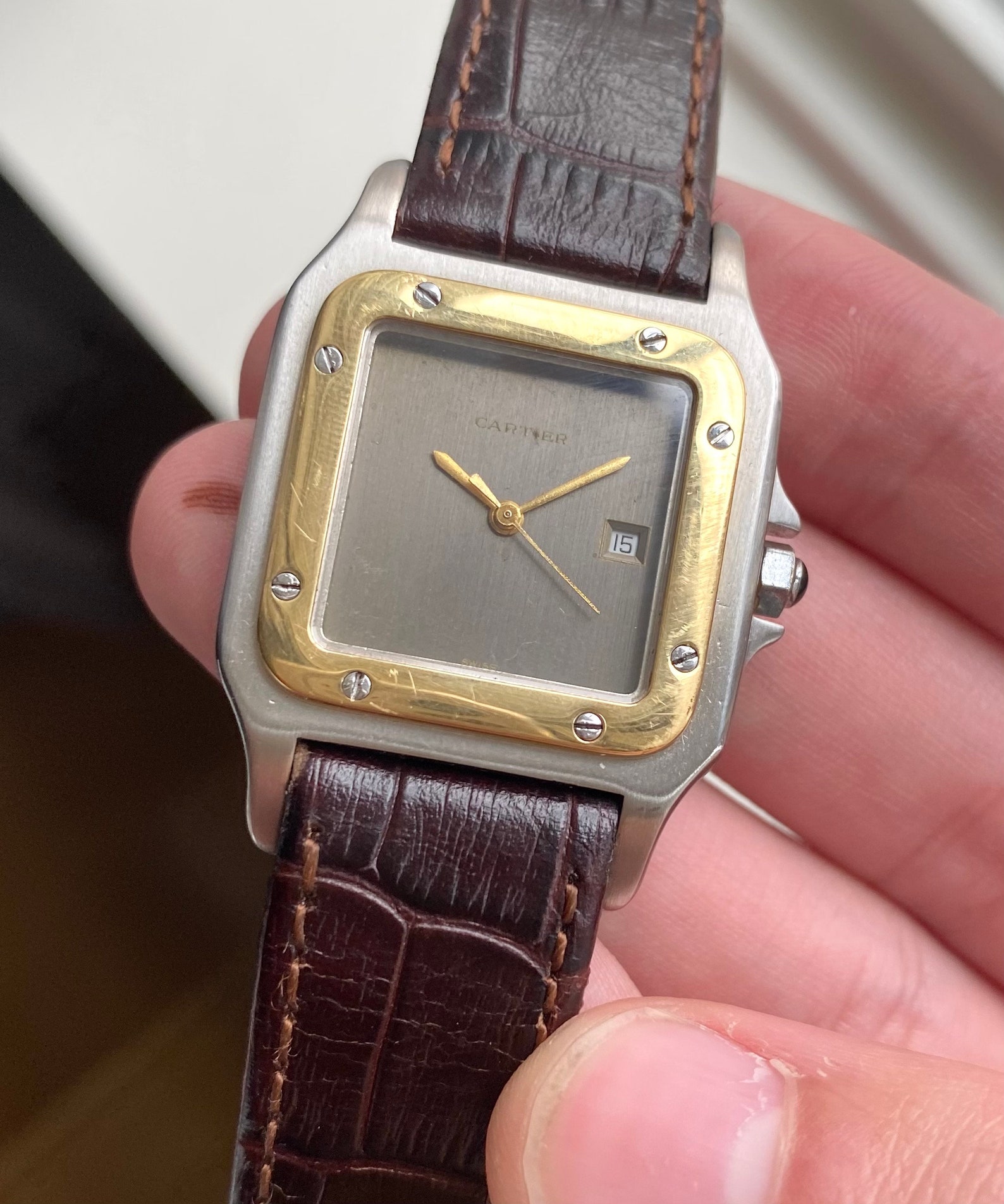 80s cartier watch
