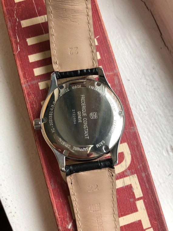 Frédérique Constant Automatic Manual Wind Roman Numeral Watch Frédérique Constant Automatic Manual Wind Roman Numeral Watch