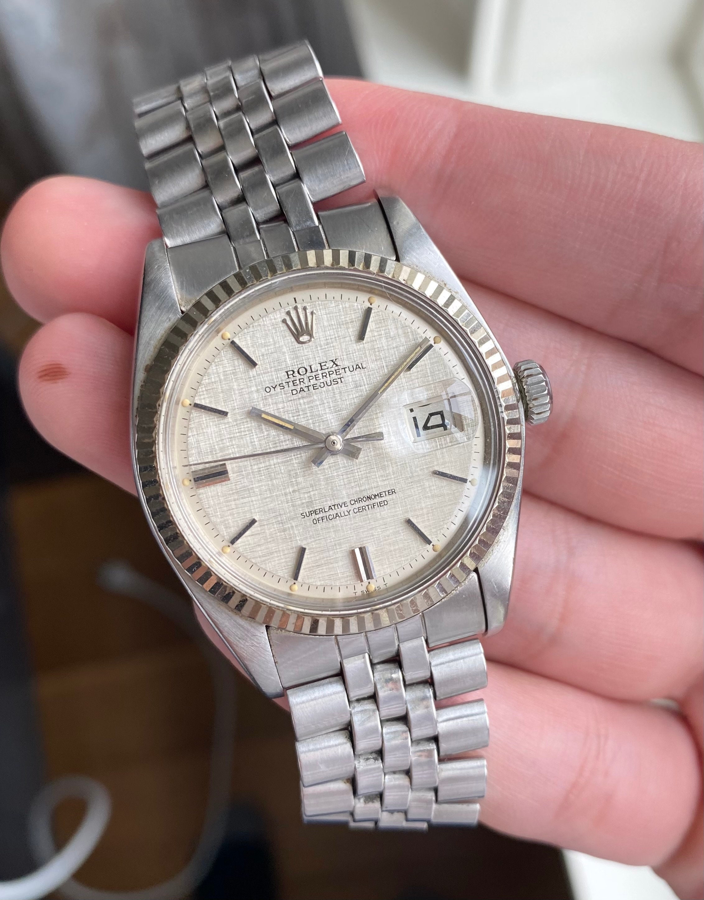 Vintage Rolex Datejust 1601 70s 