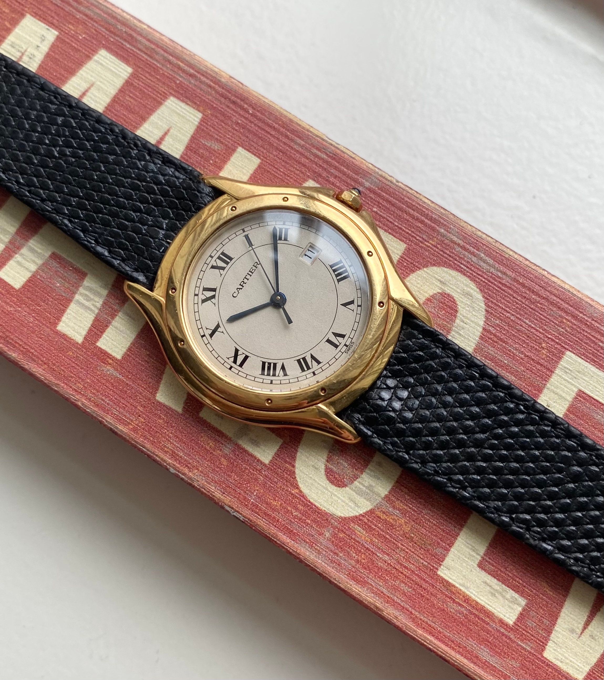 Cartier Cougar Rondo 18K Yellow Gold 