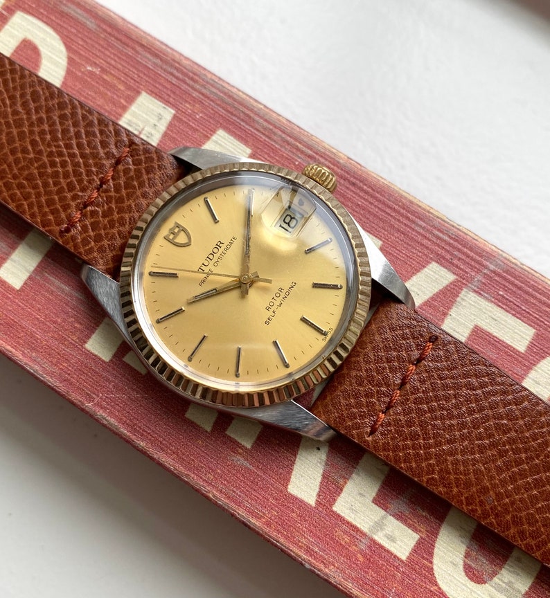 Vintage Tudor Prince Oysterdate Quickse free Dial Champagne In stock Automatic