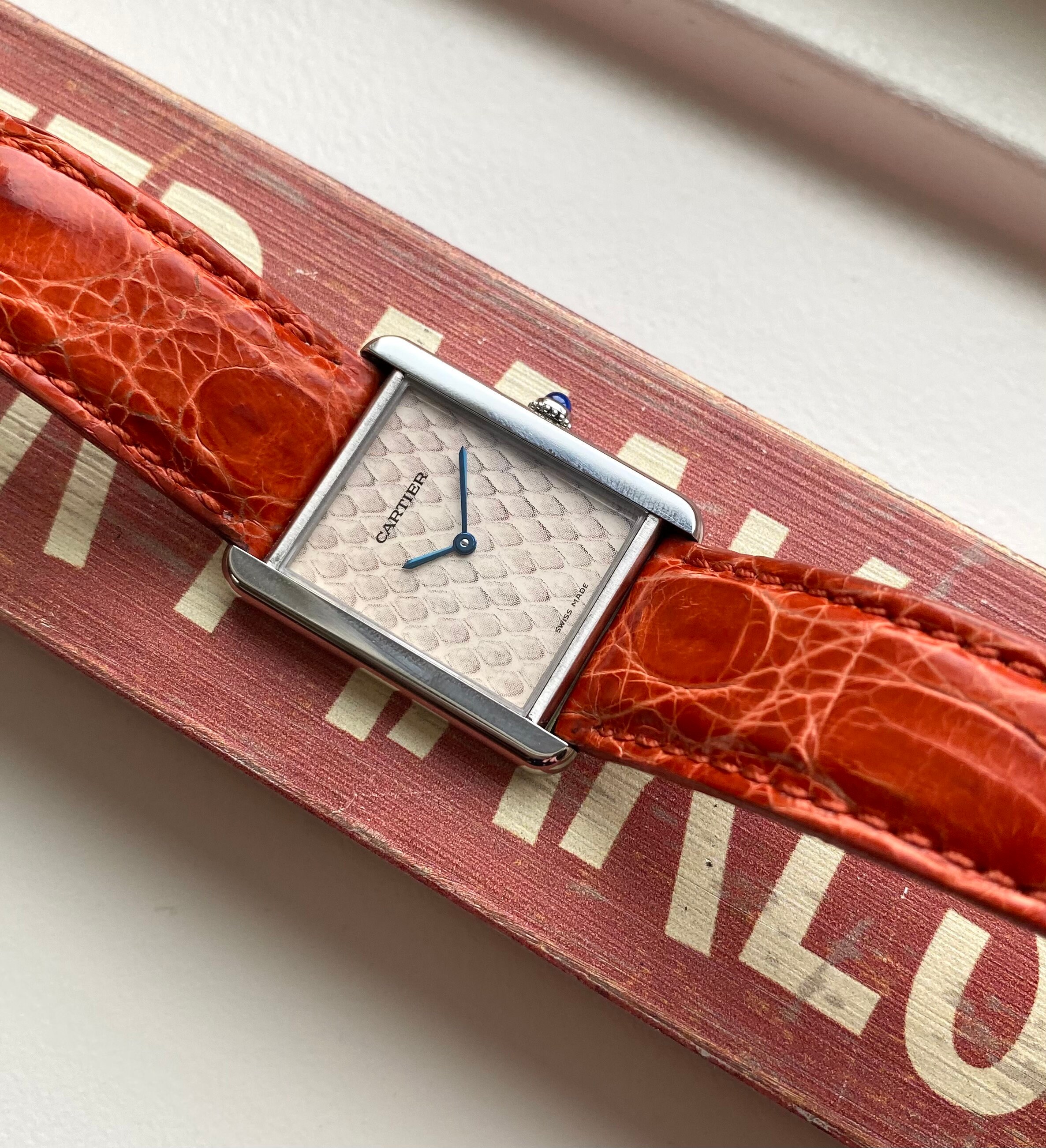 Cartier Tank Solo Ref 3169 Quartz 90s 