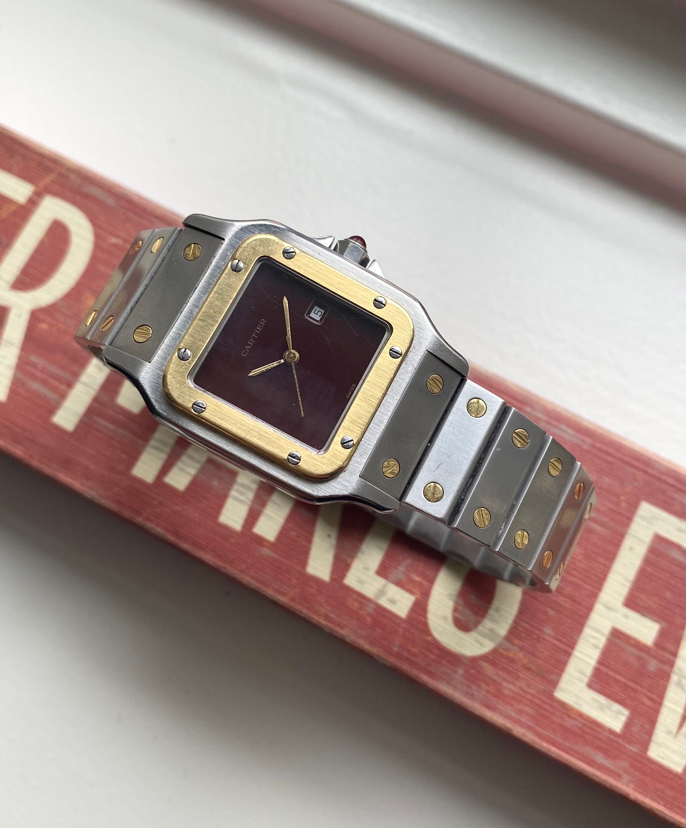 Vintage Cartier Santos 80s Automatic 