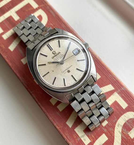 mens omega constellation chronometer