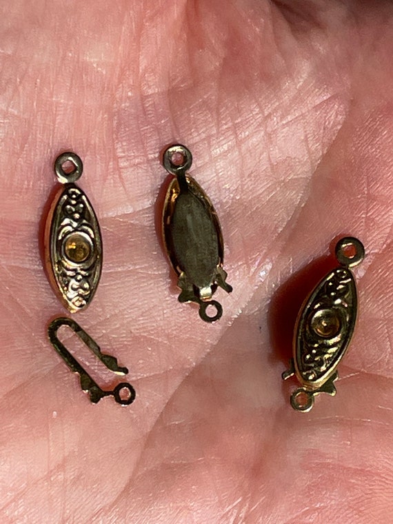 Vintage fish shop hook clasp