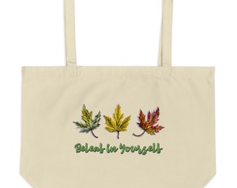 Large organic shopping bag, Farmer's market bag, grocery bag, overnight bag, tote bag, pet travel bag, autumn accessory, fall decor bag