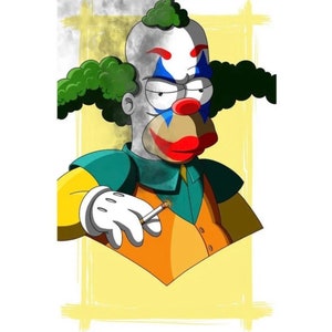 Krusty as the The Joker