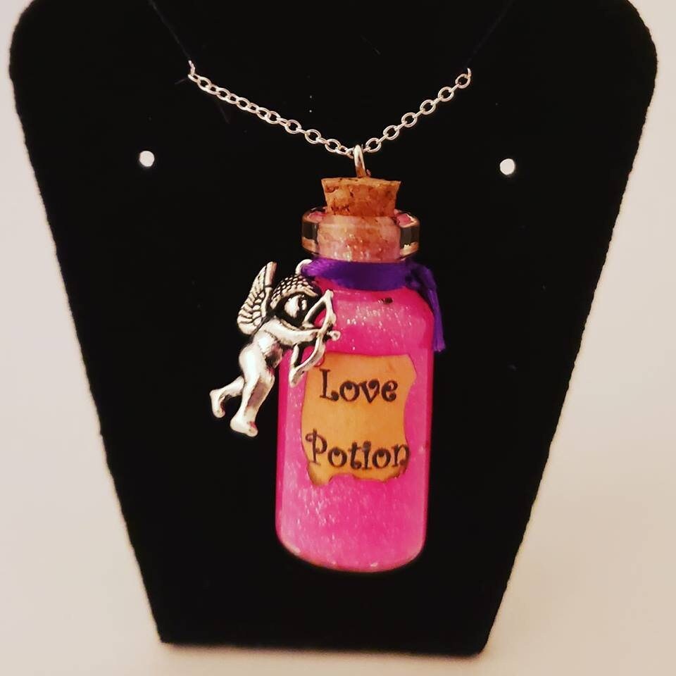Love potion deals necklace