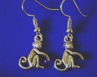 Monkey Earrings