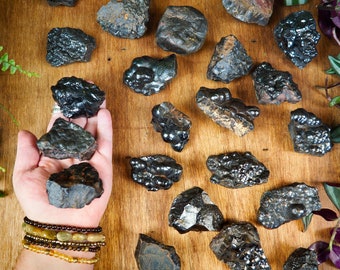 Rohe Hämatit-Cluster, Botryoide Hämatit-Brocken, natürliche Hämatit-offene Manifest-Heilung-Friedliche Energie-Erdung
